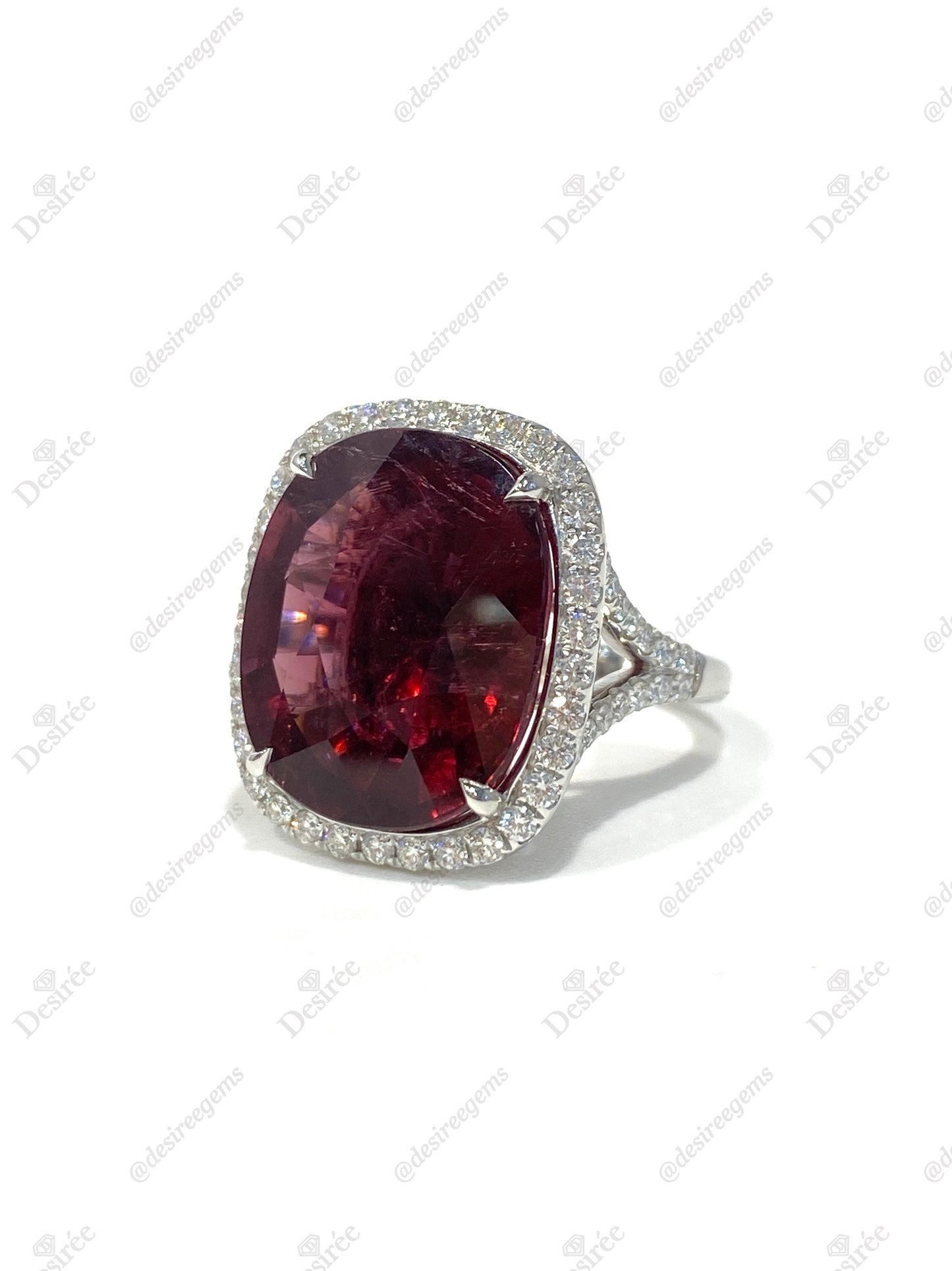 Natural Tourmaline 14.33ct Ring