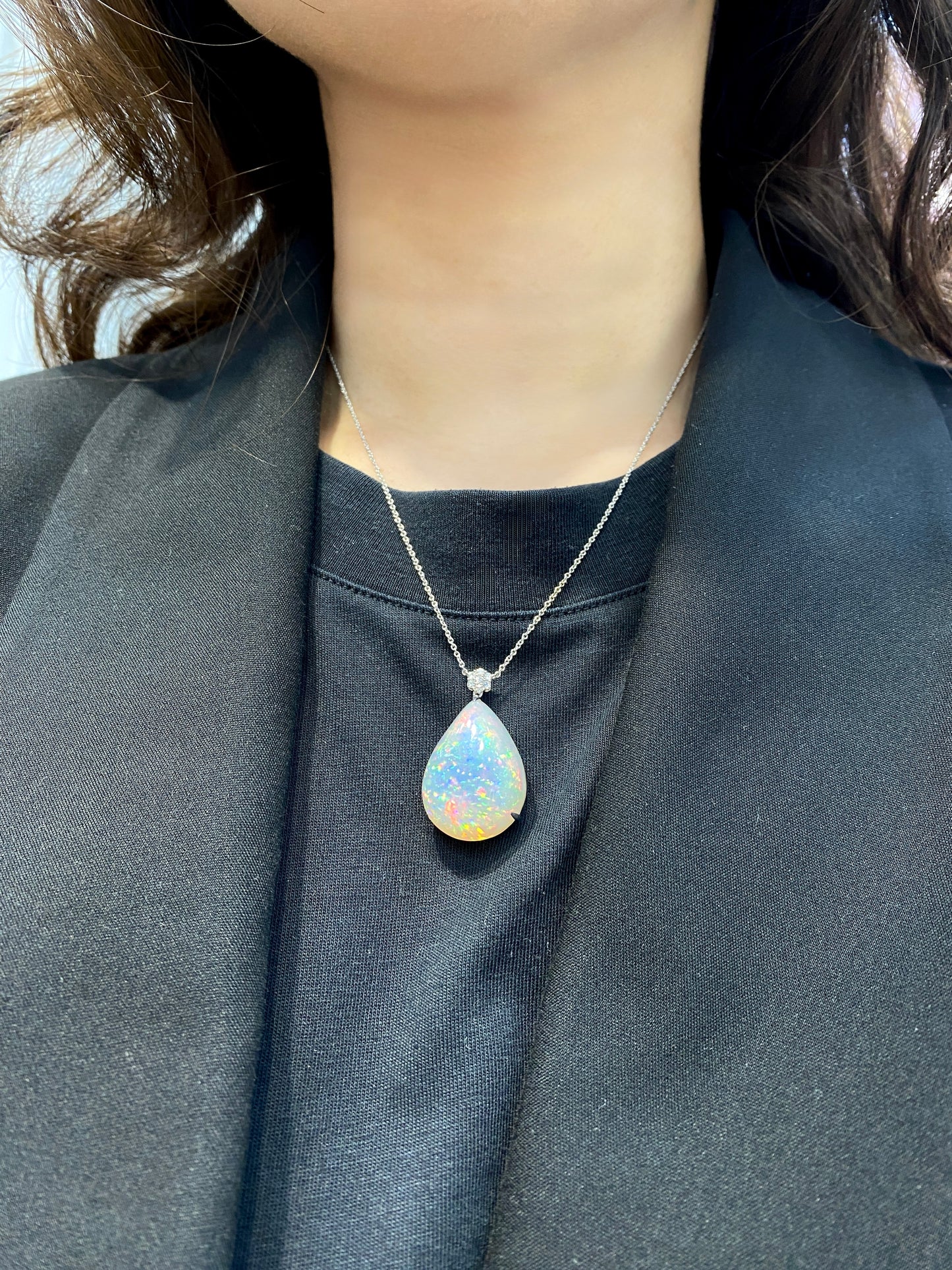 Natural Opal 28.75ct Necklace