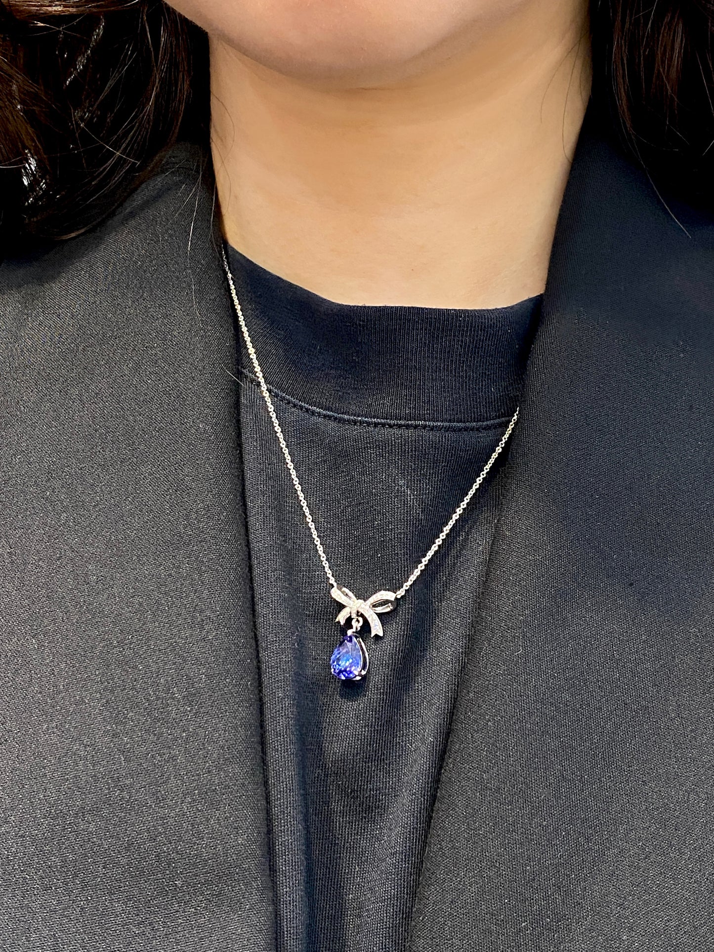 Natural Tanzanite 1.88ct Necklace