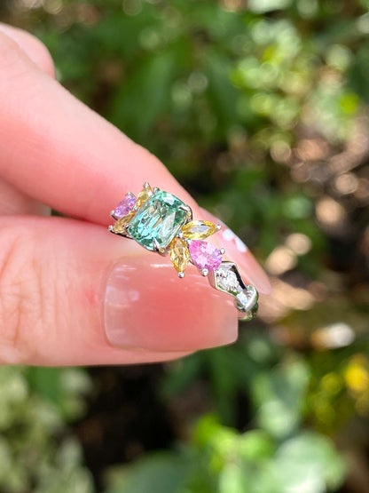 Natural Tourmaline 1.24ct Ring