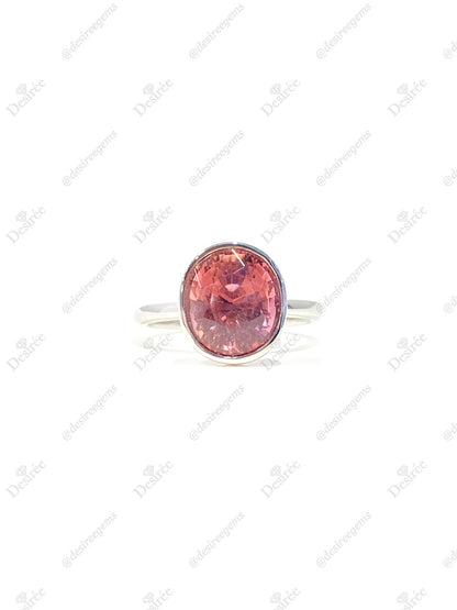 Natural Tourmaline 4.09ct Ring