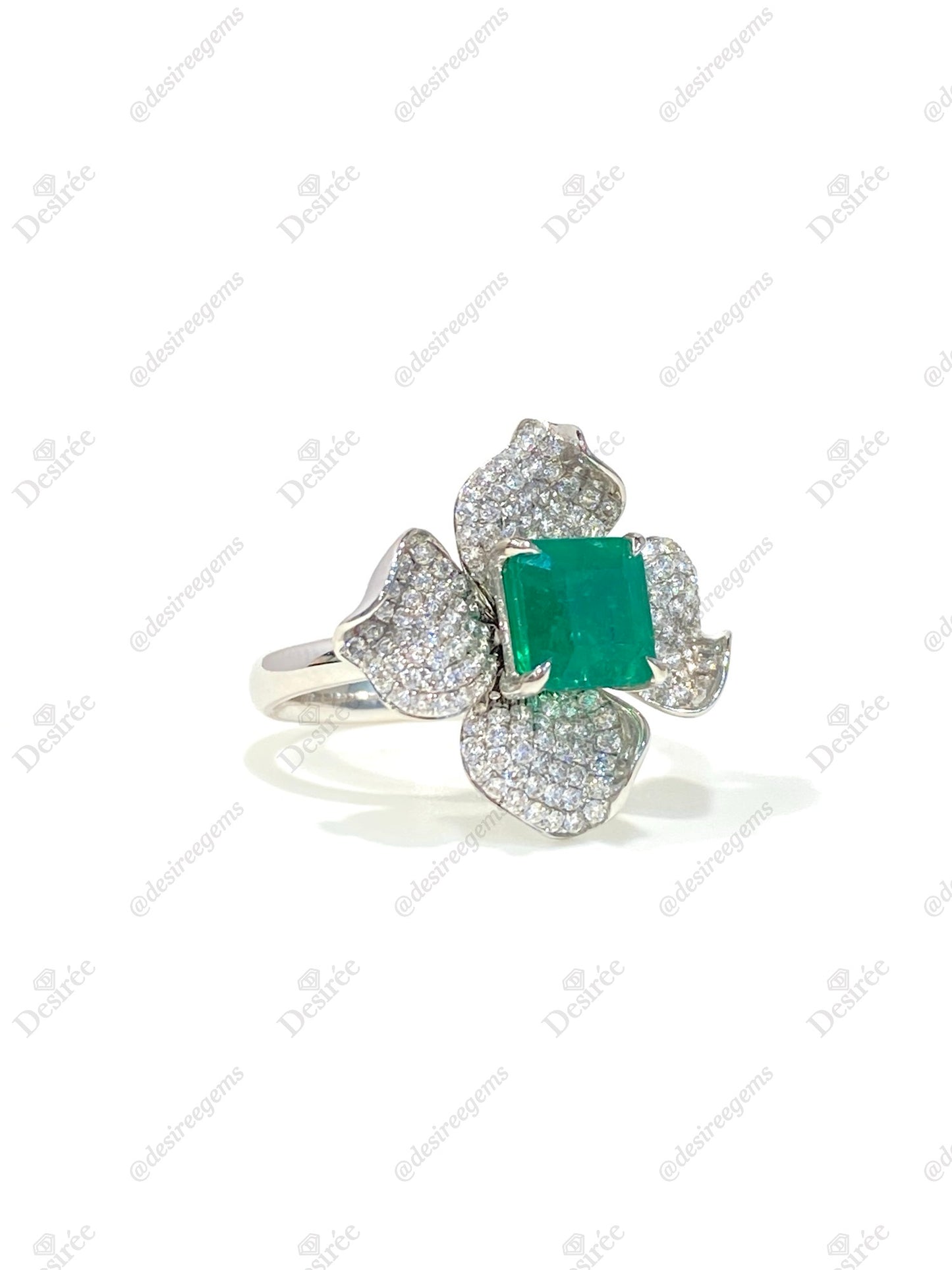 Natural Emerald 1.97ct Ring