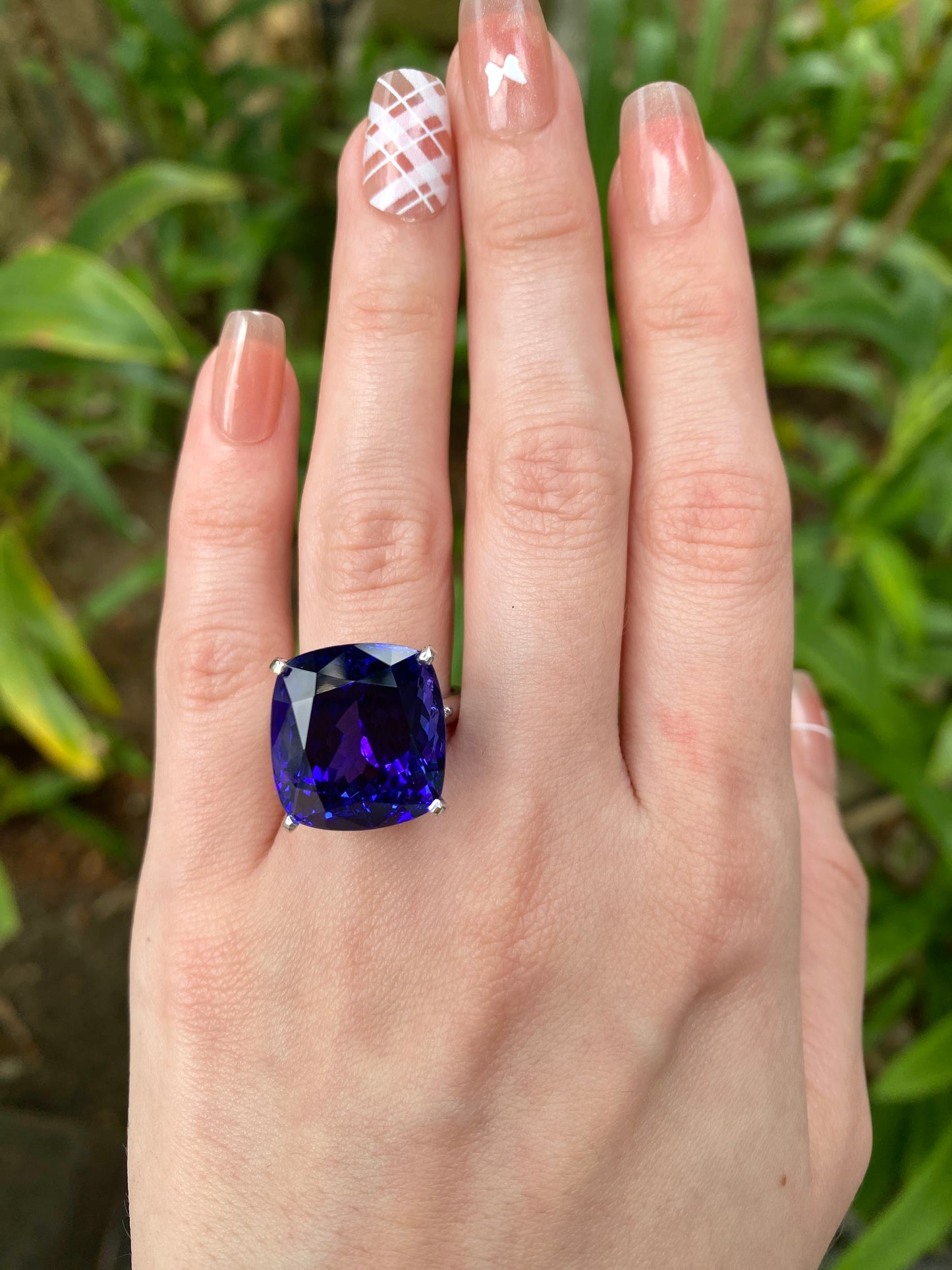 Natural Tanzanite 22.09ct Ring