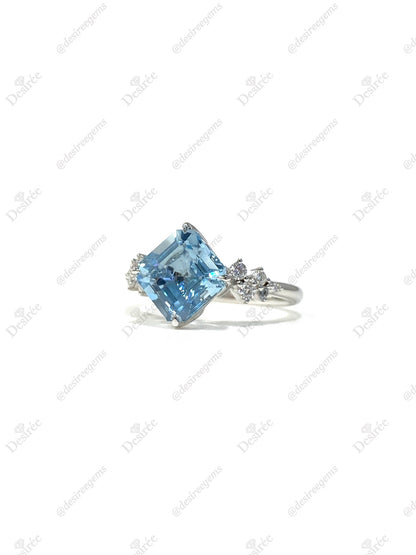 Natural Aquamarine 2.02ct Ring