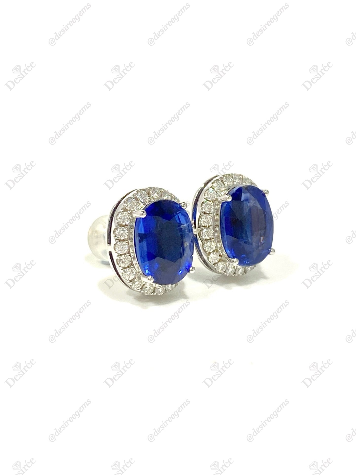 Blue Kyanite 5.06ct Earrings