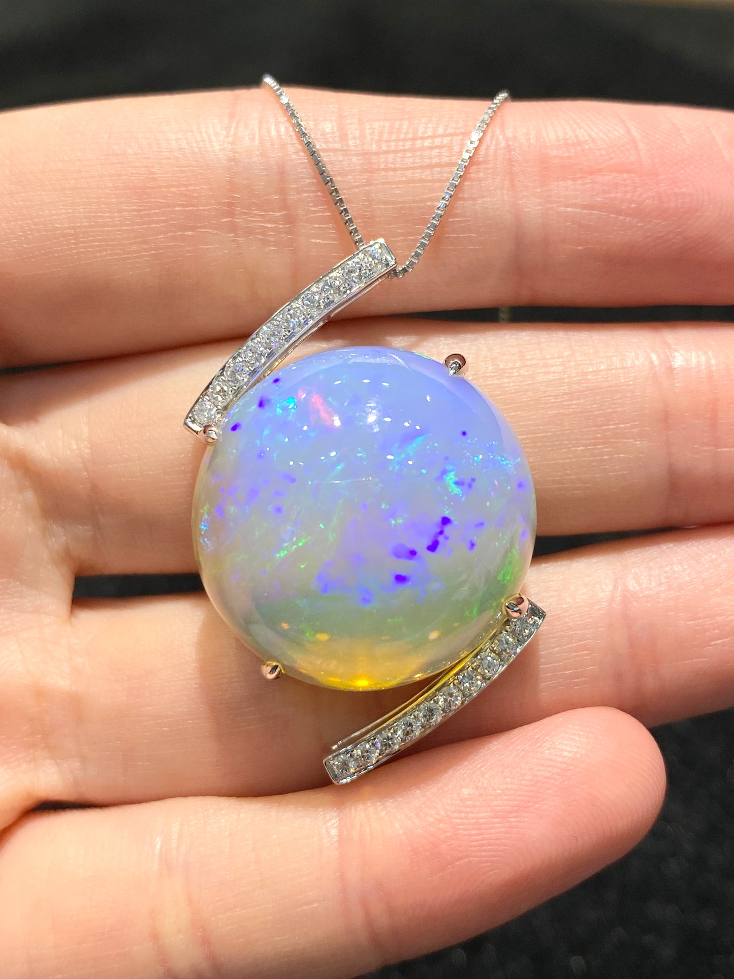 Natural Opal 29.83ct Pendant
