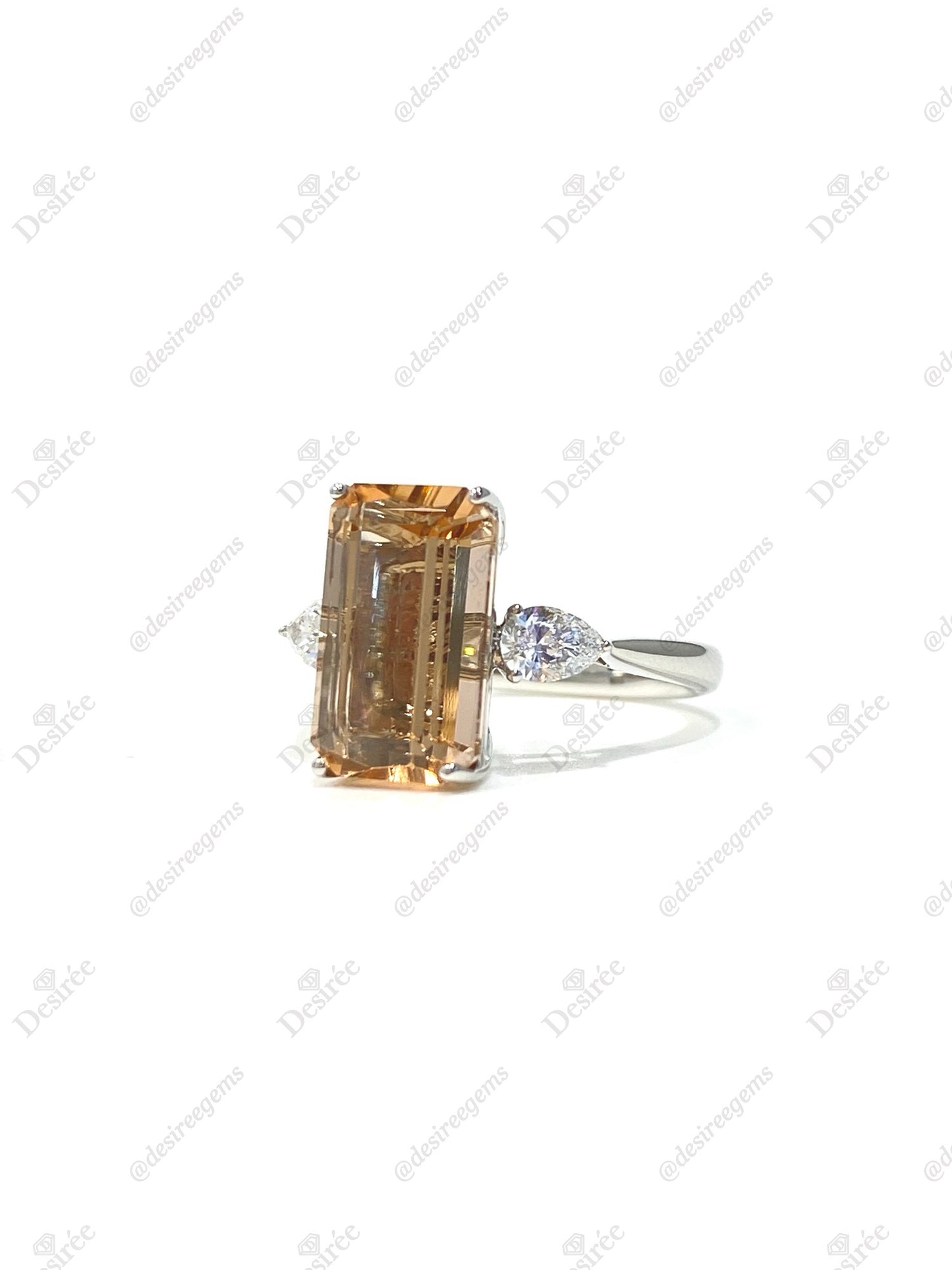 Natural Tourmaline 4.72ct Ring
