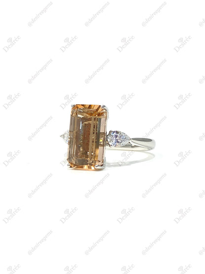 Natural Tourmaline 4.72ct Ring