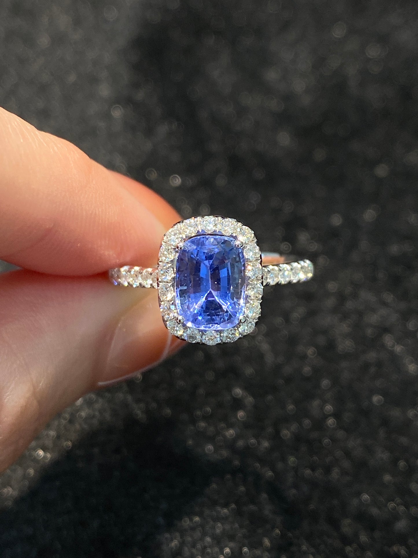 Natural Blue Sapphire Ring 2.13ct
