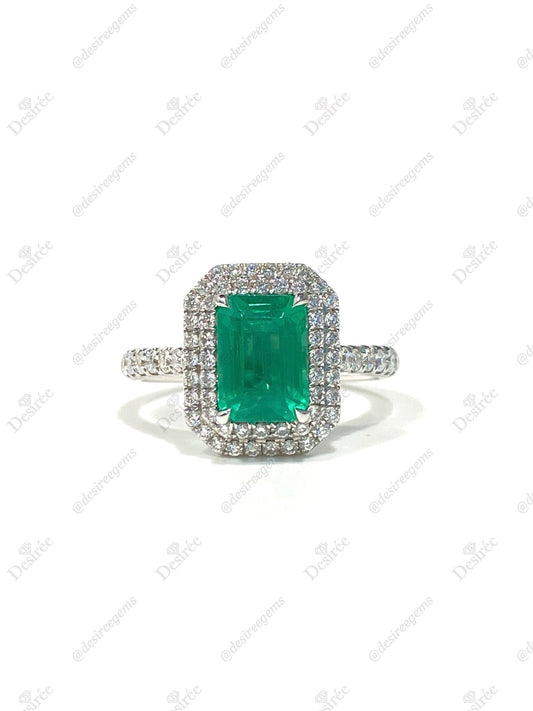 Natural Emerald 1.69ct Ring