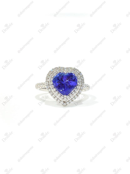 Natural Tanzanite 1.99ct Ring