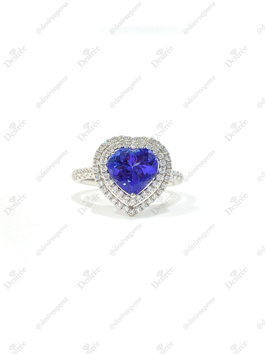 Natural Tanzanite 1.99ct Ring