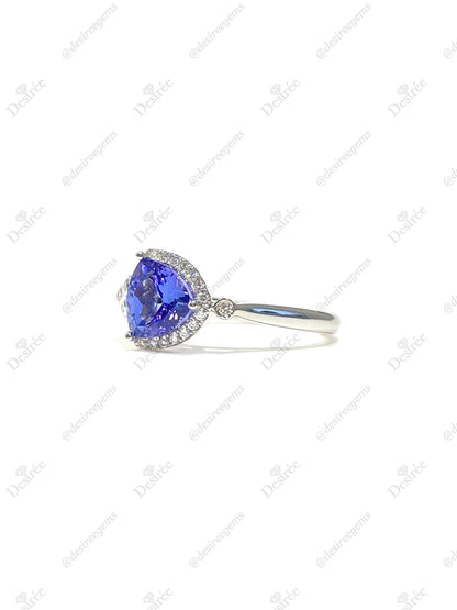 Natural Tanzanite 1.30ct Ring