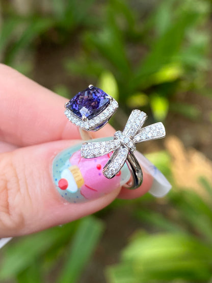 Natural Tanzanite 2.69ct Ring