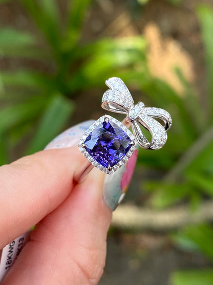 Natural Tanzanite 2.69ct Ring