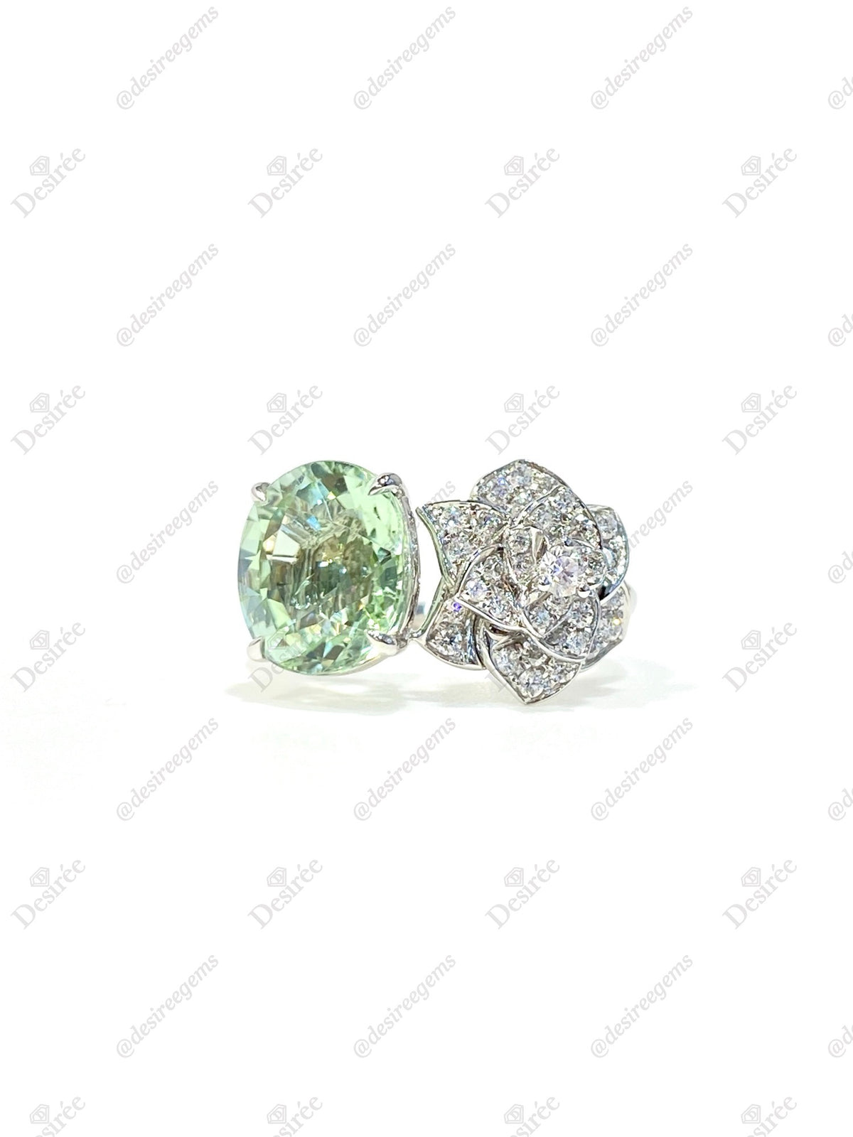 Natural Tourmaline 3.80ct Ring
