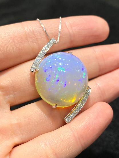 Natural Opal 29.83ct Pendant