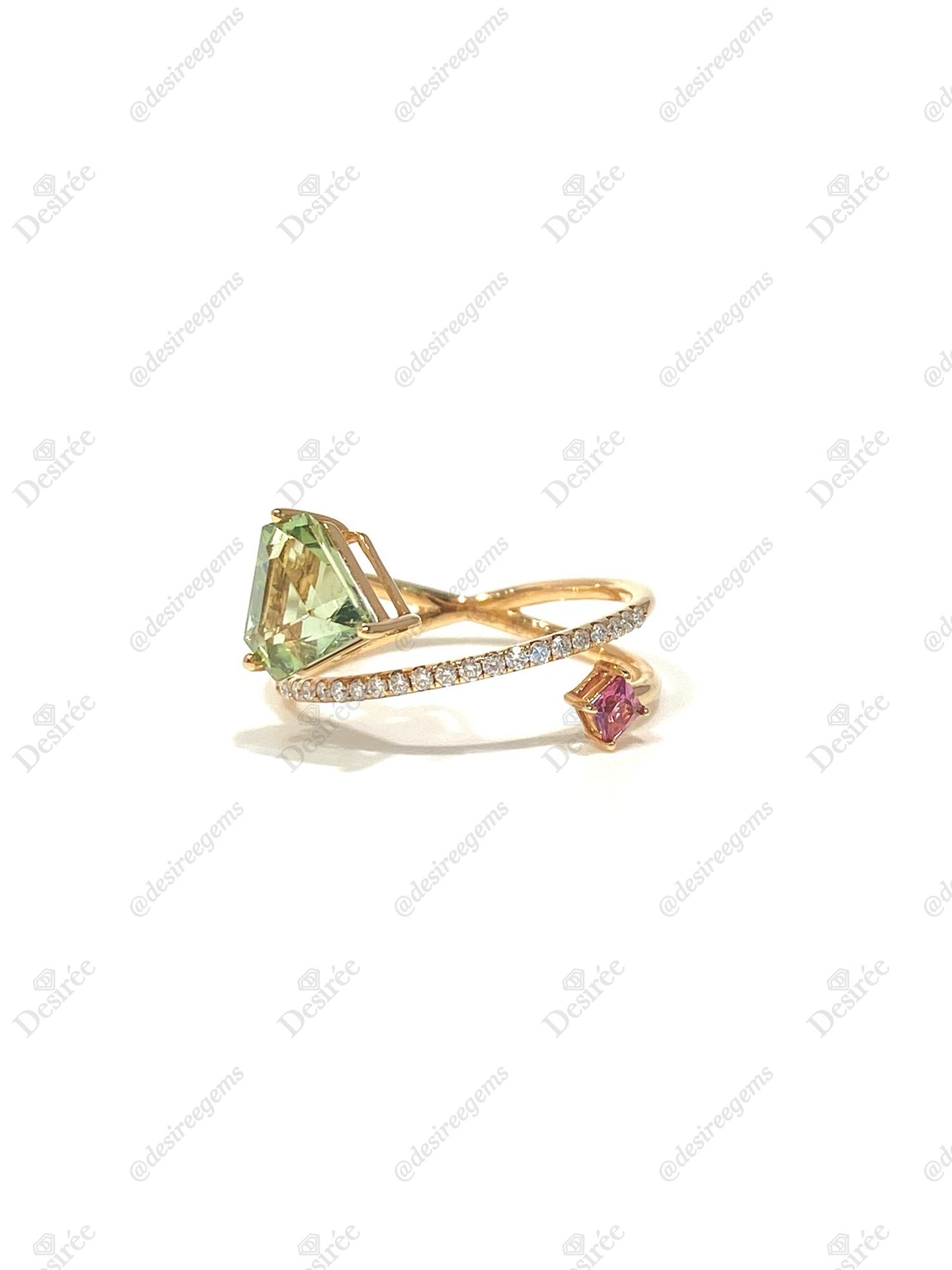 Natural Tourmaline 1.36ct Ring