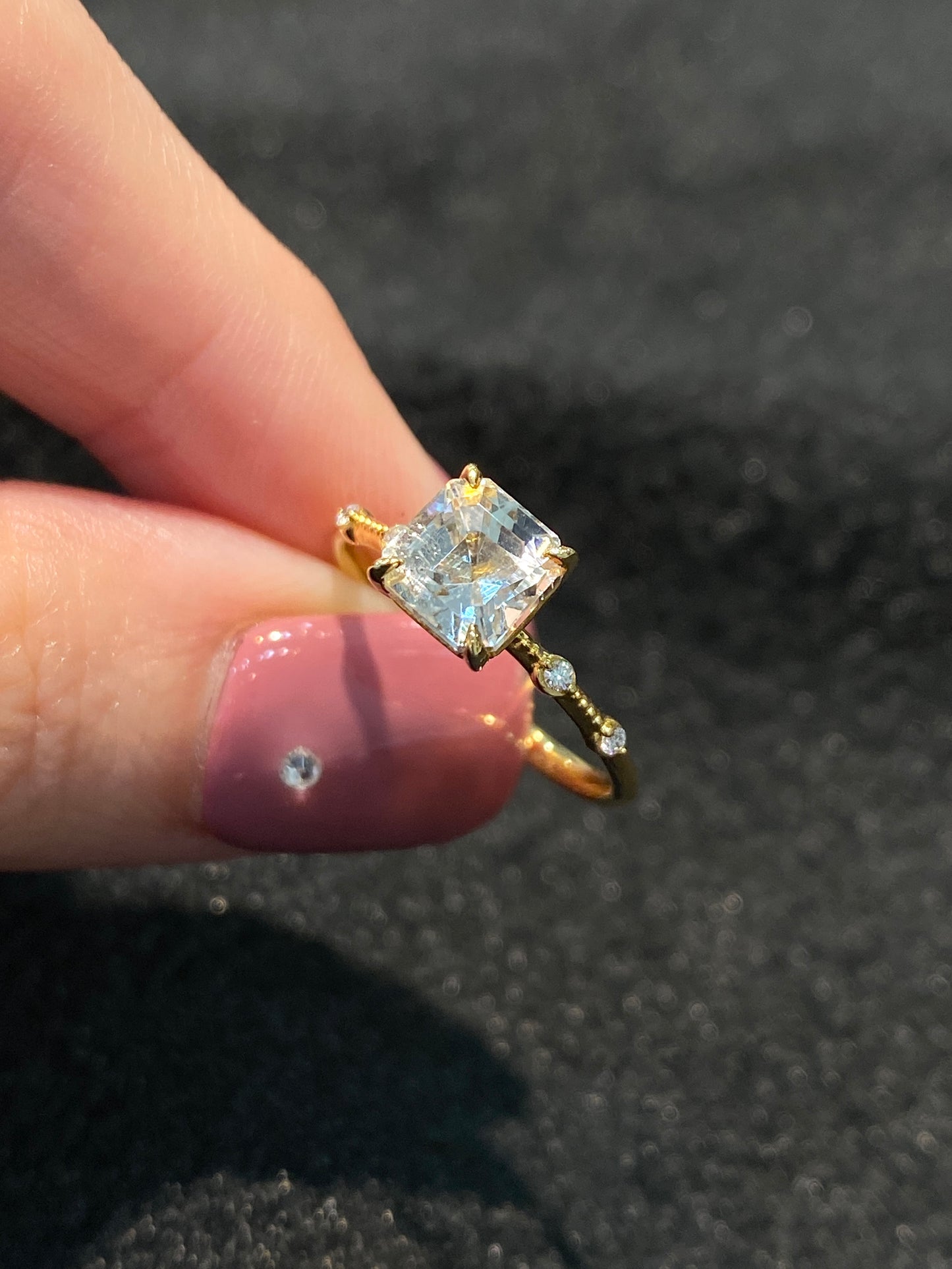 Natural Tourmaline 1.62ct Ring