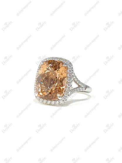 Natural Tourmaline 11.58ct Ring