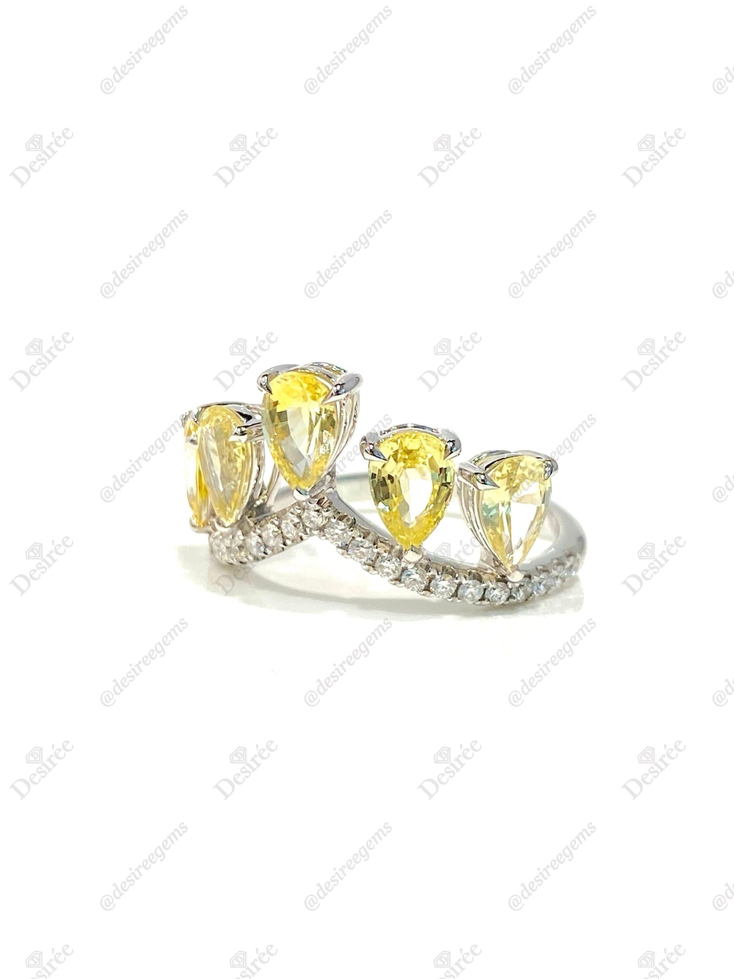 Natural Yellow Sapphire 2.24ct Ring