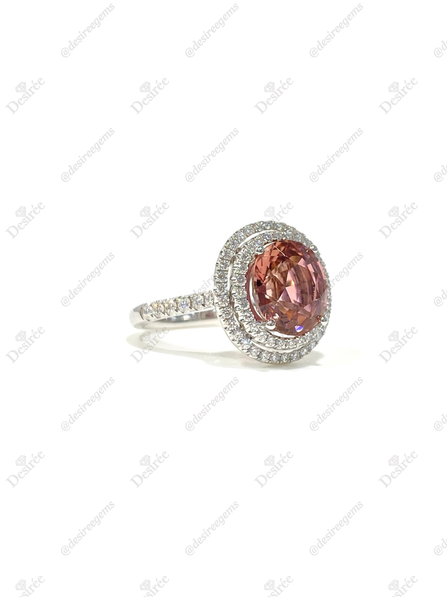 Natural Tourmaline 3.05ct Ring