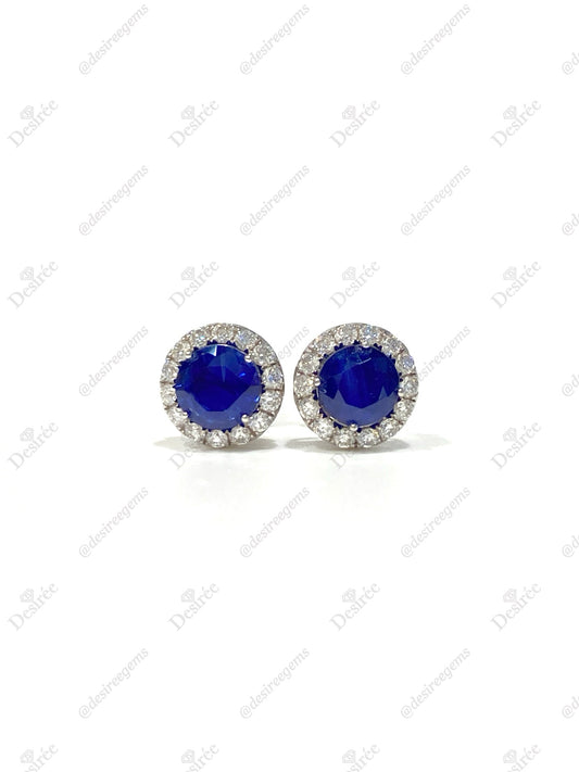 Blue Sapphire 2.00ct Earrings