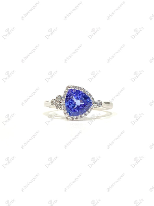 Natural Tanzanite 1.30ct Ring