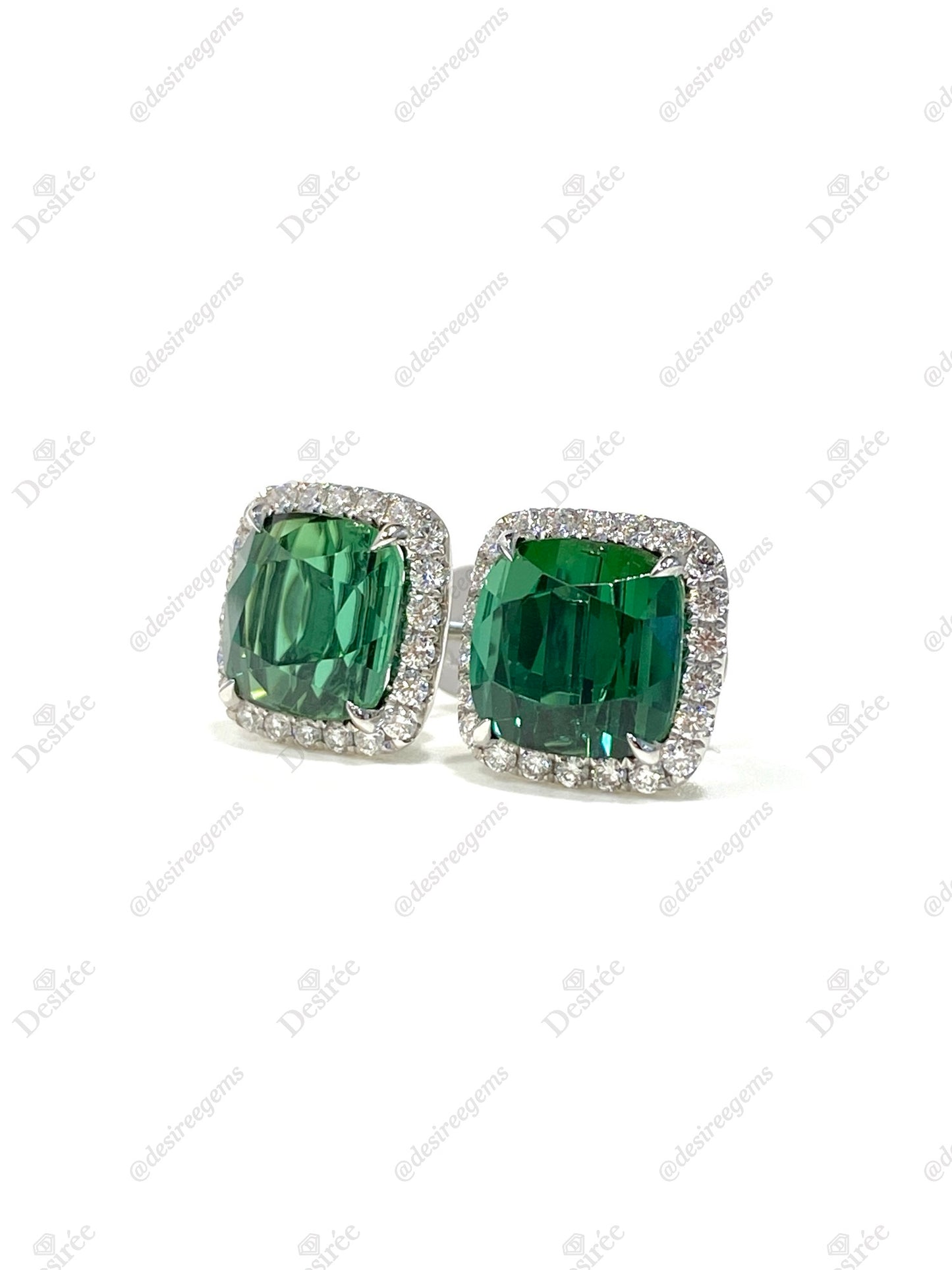 Natural Tourmaline 6.49ct Earrings