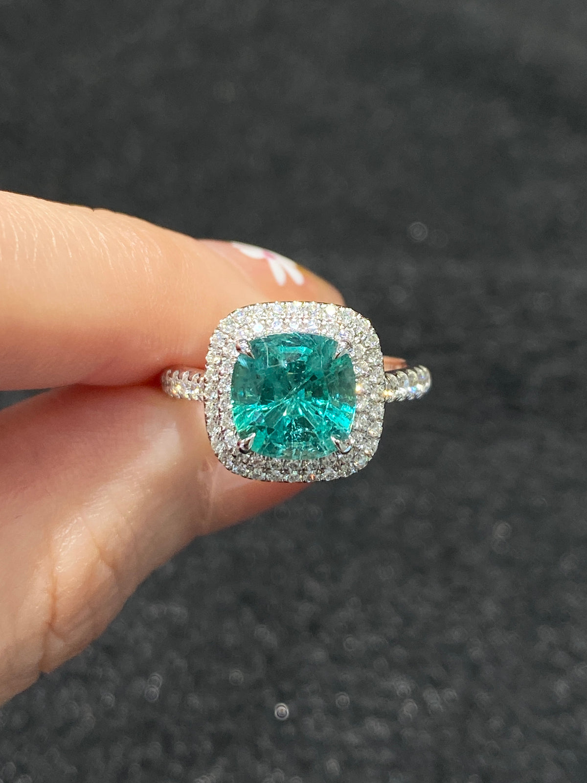 Natural Emerald 2.18ct Ring