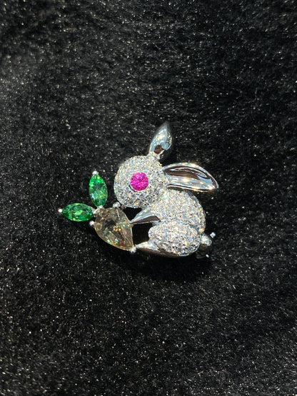 Rabbit Brooch