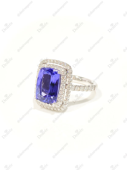 Natural Tanzanite 2.86ct Ring