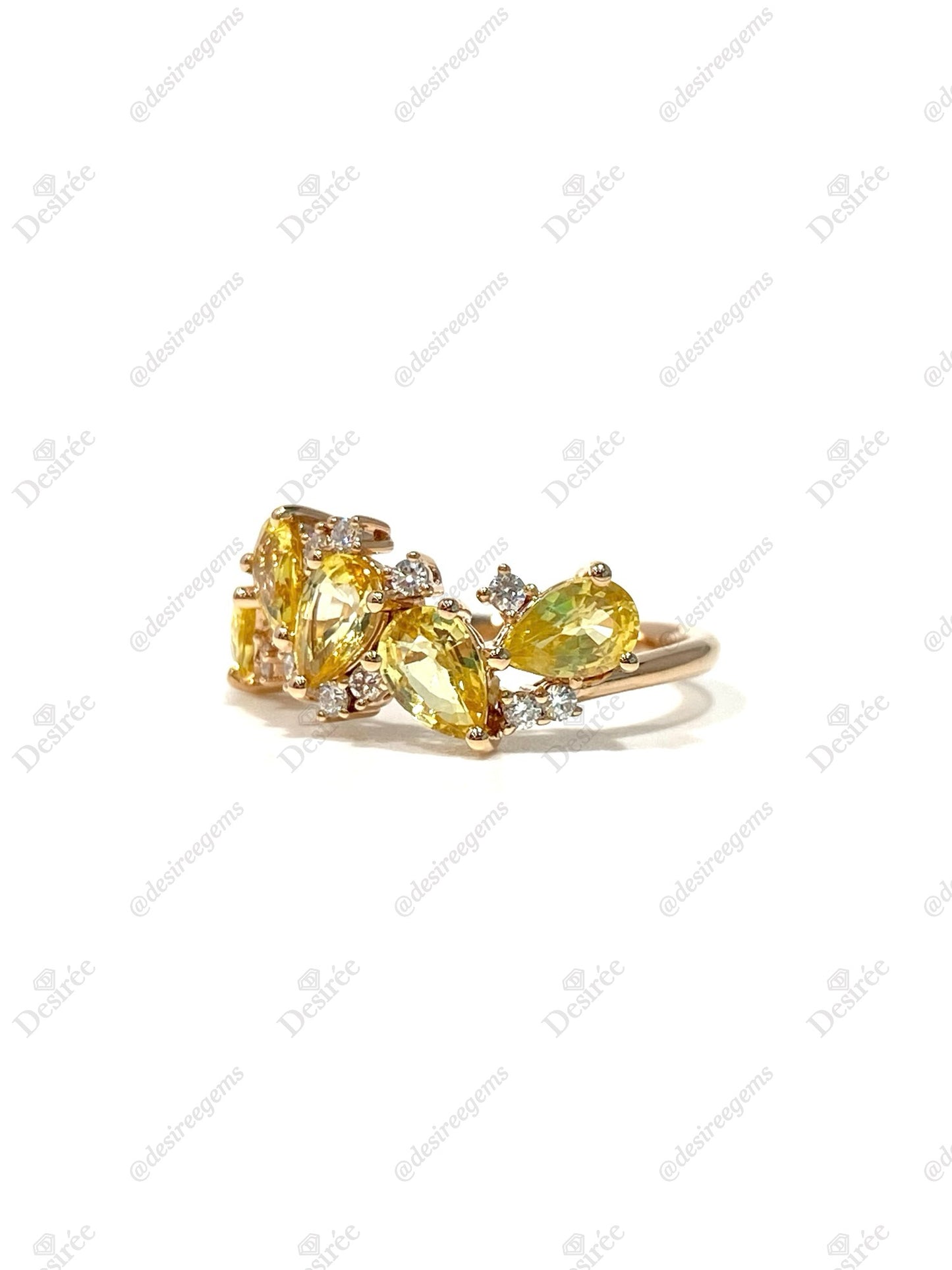 Natural Yellow Sapphire 2.17ct Ring