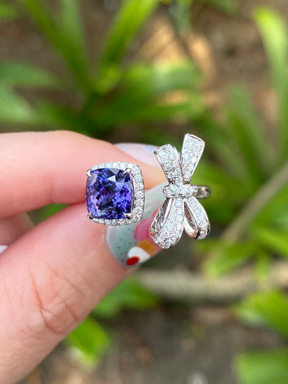 Natural Tanzanite 2.69ct Ring