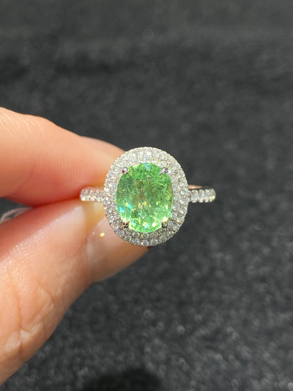Natural Paraiba Tourmaline 2.00ct Ring