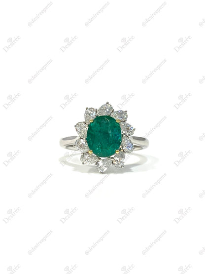 Natural Emerald 2.05ct Ring