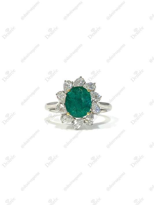 Natural Emerald 2.05ct Ring