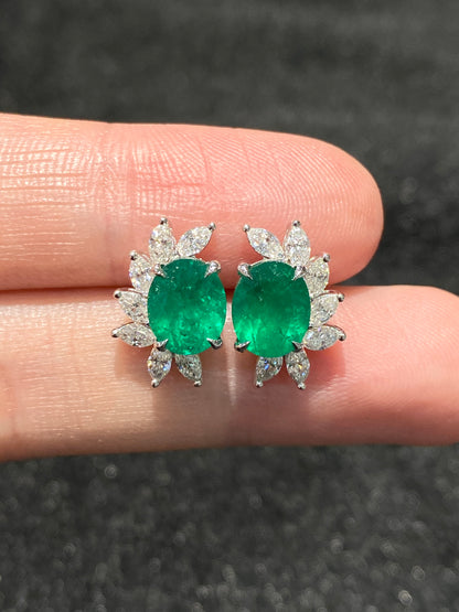 Natural Colombian Emerald 2.39ct Ring