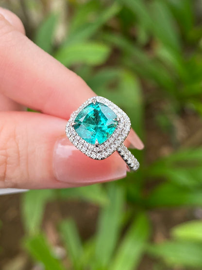 Natural Emerald 2.18ct Ring