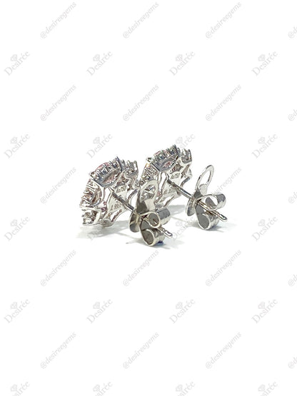 Natural Morganite 2.88ct Earrings