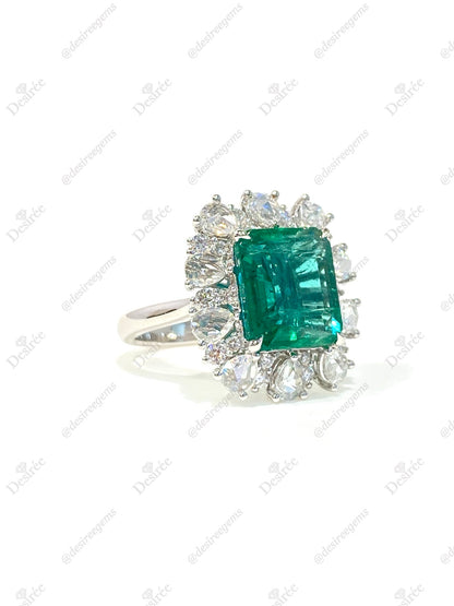 Natural Emerald 4.96ct Ring