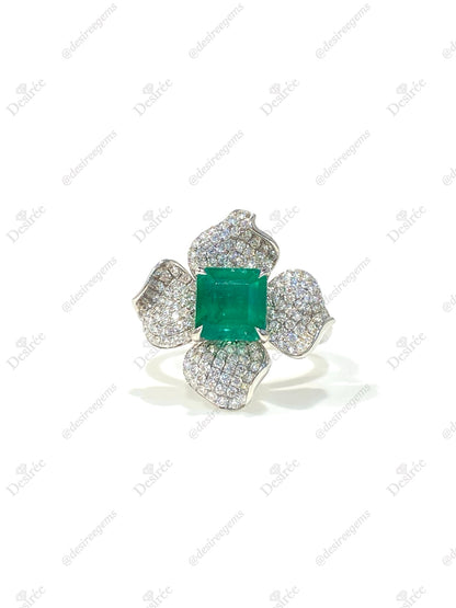 Natural Emerald 1.97ct Ring