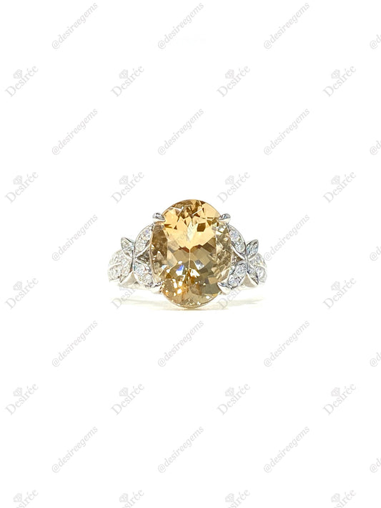 Natural Tourmaline 4.21ct Ring