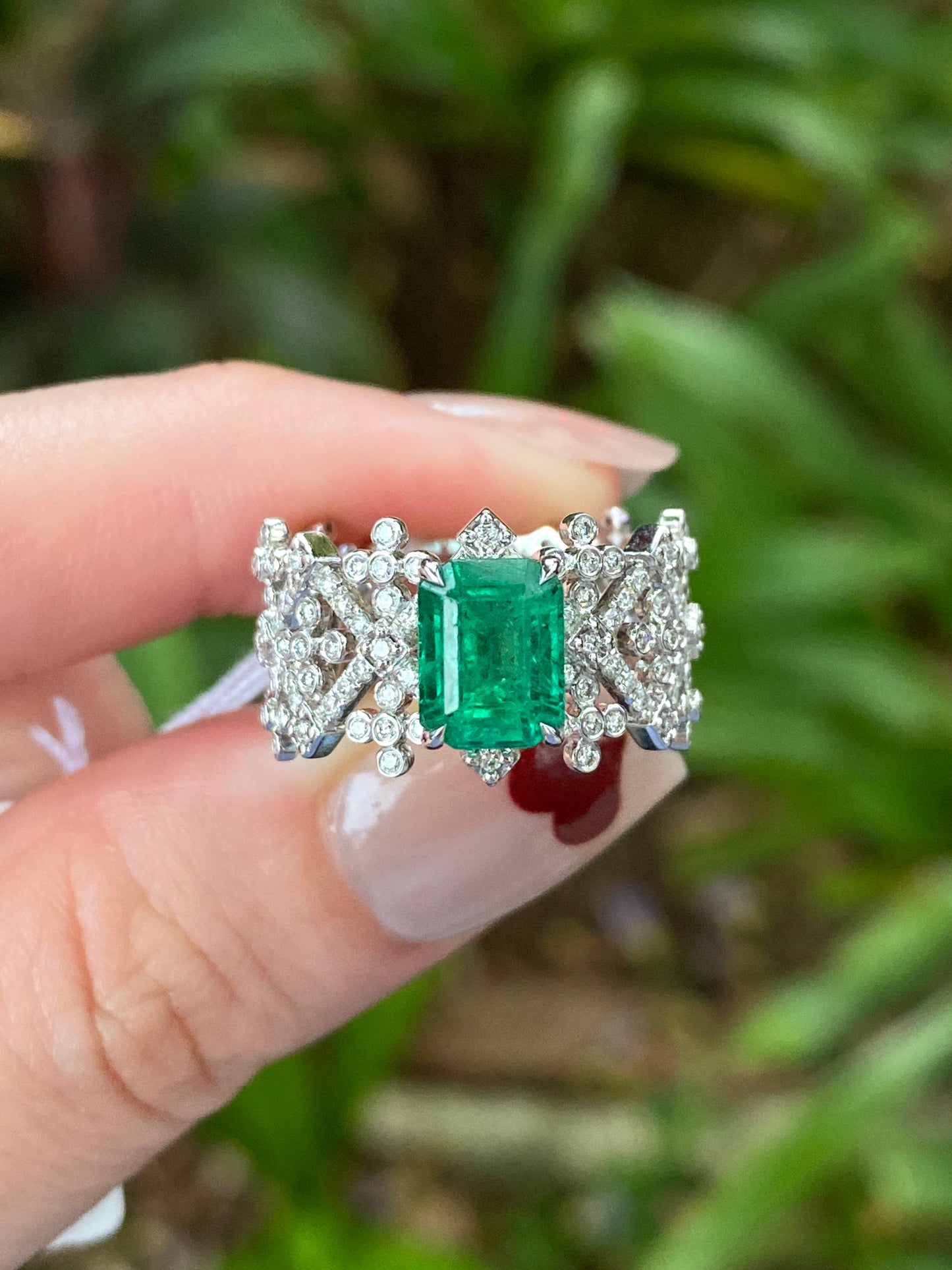 Natural Emerald 1.62ct Ring