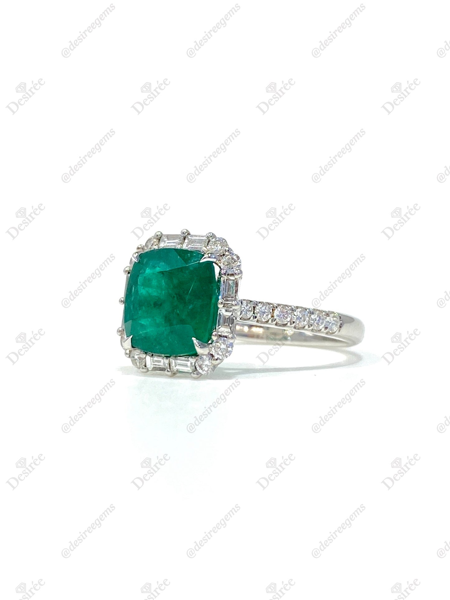 Natural Emerald 3.34ct Ring