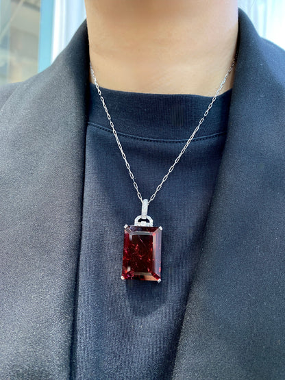 Natural Tourmaline 43.33ct Pendant