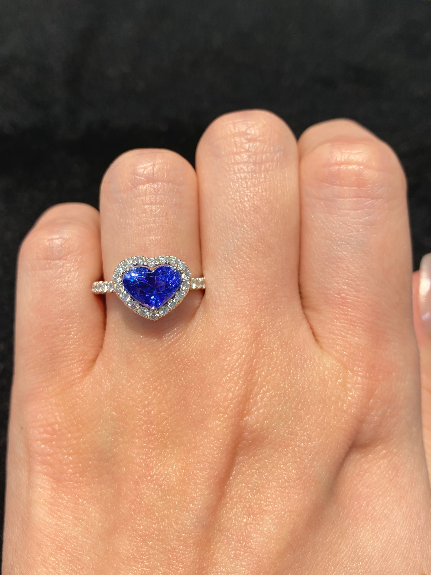Natural Blue Sapphire 2.18ct Ring
