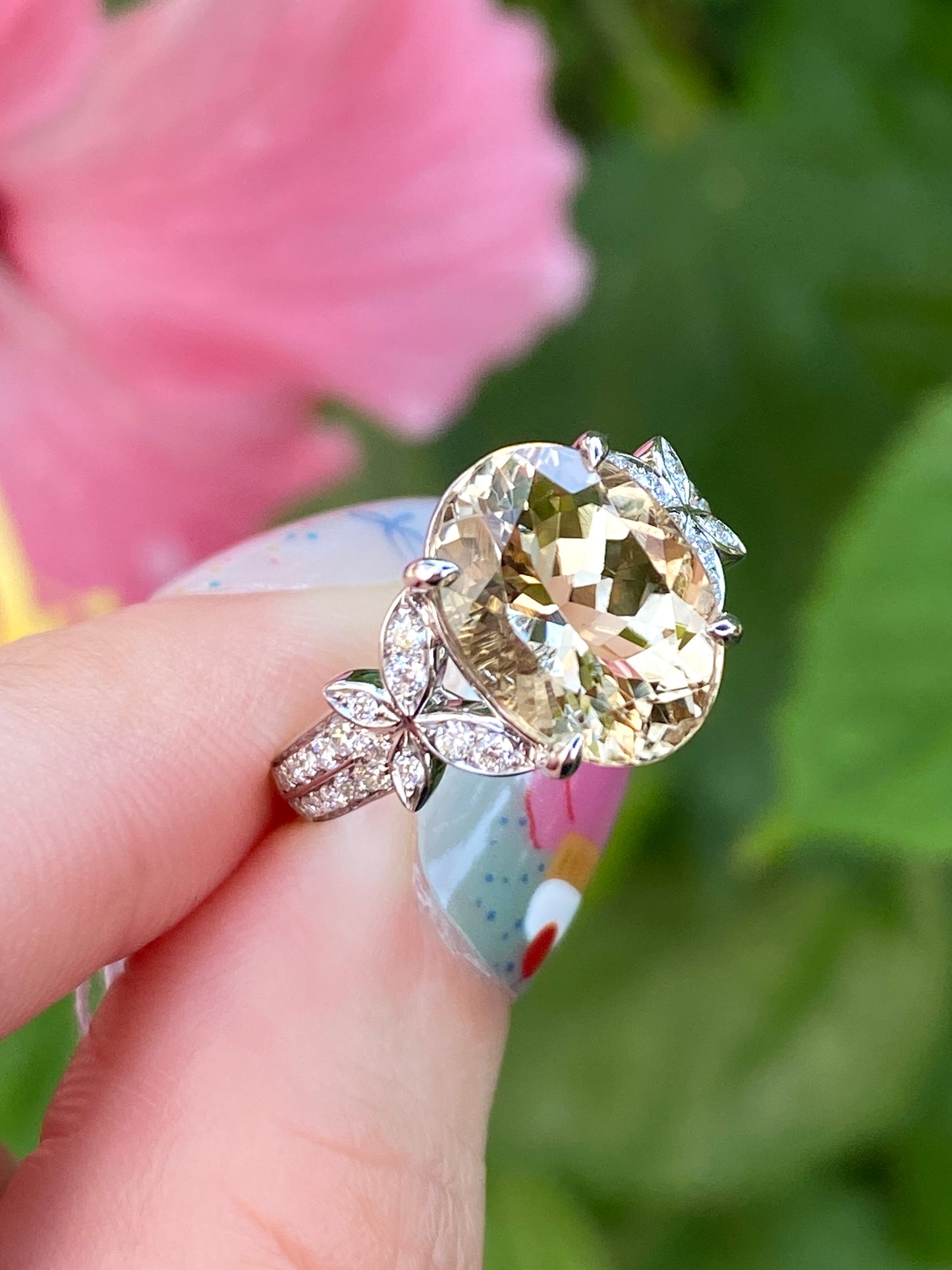 Natural Tourmaline 4.21ct Ring