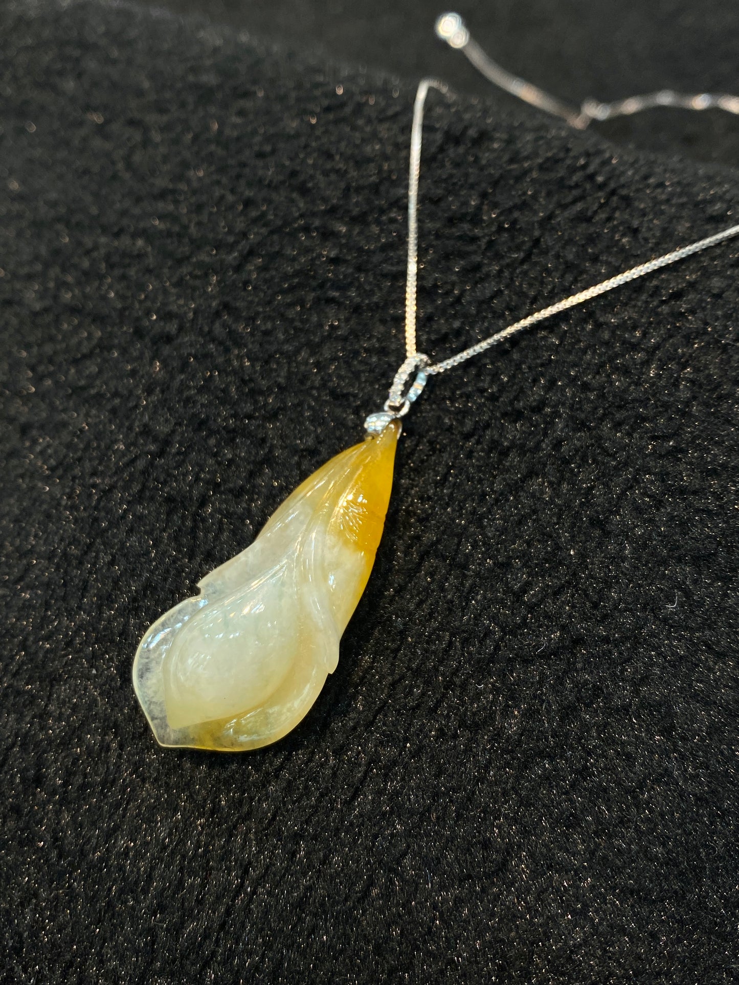 Natural Type A Jadeite Pendant