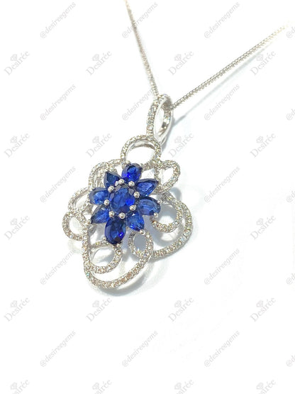 Natural Blue Sapphire Pendant 2.22ct